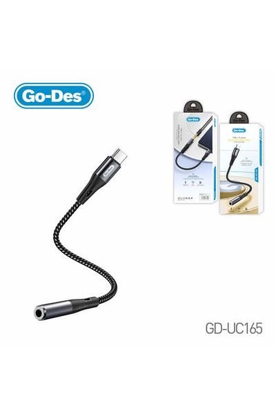 Go-Des Type-C to 3.5mm Audio Cable | Premium Sound | Durable Braided TPE for Smartphones & Laptops
