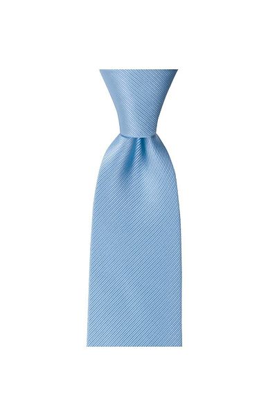 1001 Kravat Plain Light Blue 8 cm Wide Tie