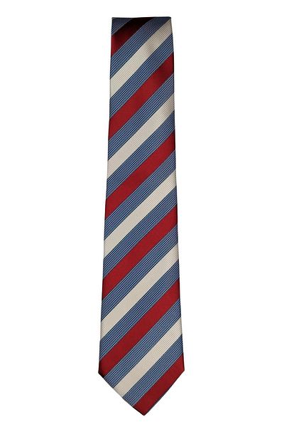 1001 Kravat Red and White Turkey Tie