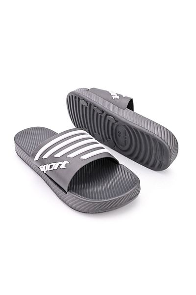 Tmall Men's Slippers, Foam, Pb2015, Gray
