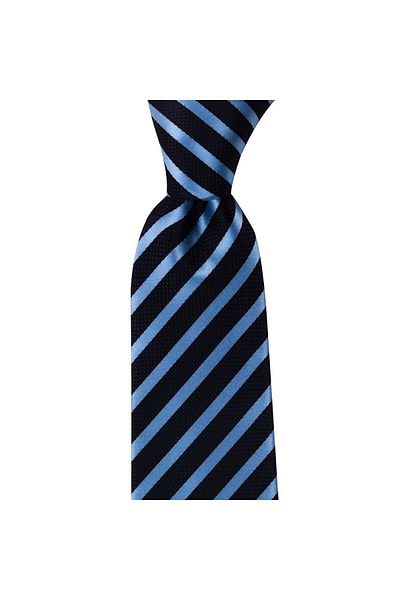 1001 Kravat Blue Striped 8.2 cm Wide Tie