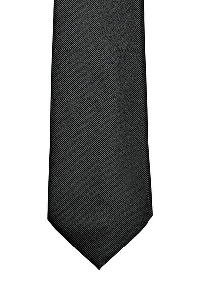 1001 Kravat 7 cm Wide Black Striped Thin Tie