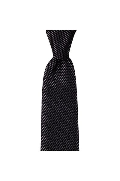 1001 Kravat Dark Gray Patterned 8 cm Wide Tie
