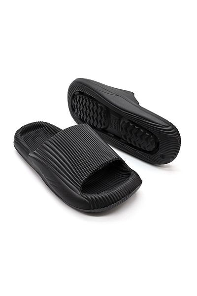 Tmall Men's Slippers, Foam, Pb2013, Black