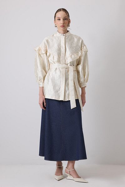Touché Privé Textured Oversize Jacket