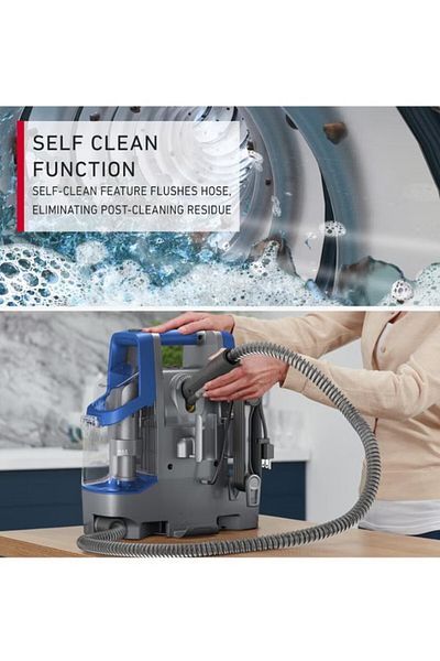 Hoover Spotless Carpet Cleaner, 2.6 L 400 W , Blue/Grey - CDCW-CSME