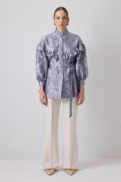 Touché Privé Textured Oversize Jacket