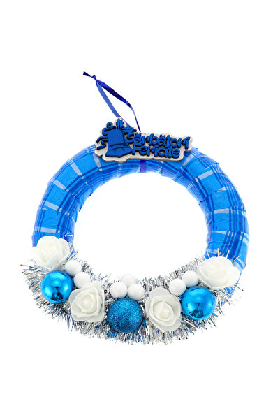 GiftExpress Coronita de Craciun Blue Star