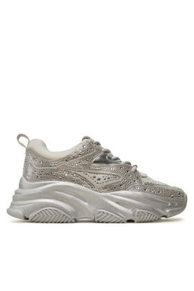 Steve Madden women's sneakers SM19000082 silver