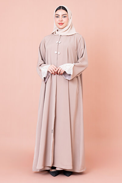 IKKXA Formal Lace Details Abaya