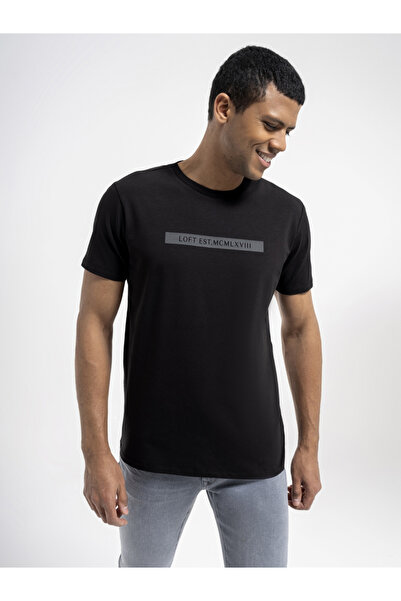 Loft Siyah Erkek T-Shirt LF2035838