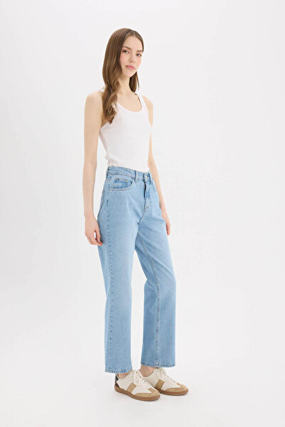 DeFacto Light Blue Women's Jean Pants E3191Ax/Nm39