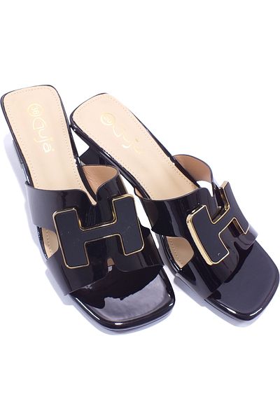Guja 25Y379 Patent Leather Evening Dress Slippers