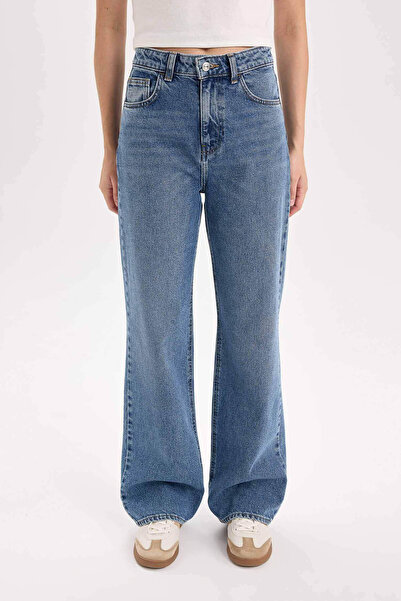 DeFacto Mavi Kadın Jean Pantolon D7961AX/NM28