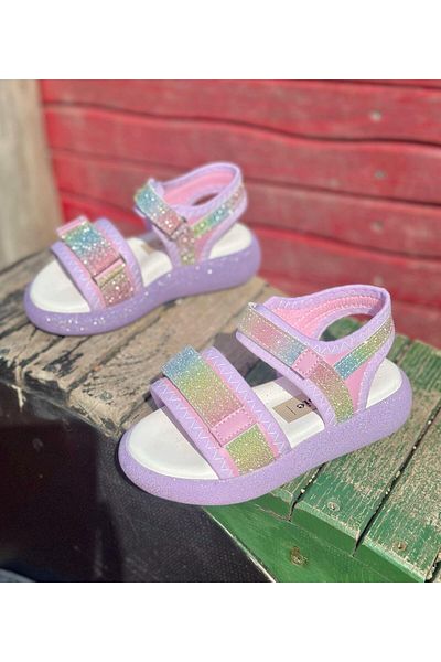 Surpie Shoes Sandale pentru fete, sandale cu bretele pentru copii, pantofi de vară pentru fete