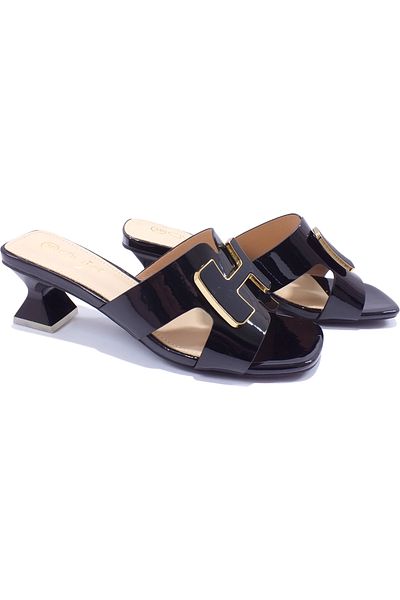 Guja 25Y379 Patent Leather Evening Dress Slippers