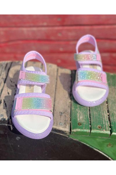 Surpie Shoes Sandale pentru fete, sandale cu bretele pentru copii, pantofi de vară pentru fete