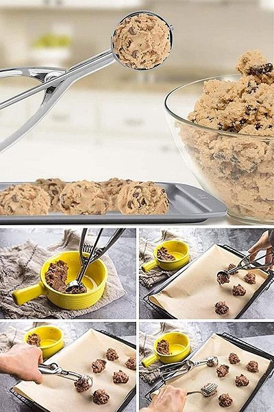 safestore Cookie Ice Cream And Halva Spoon Presentation Ladle Stainless Steel