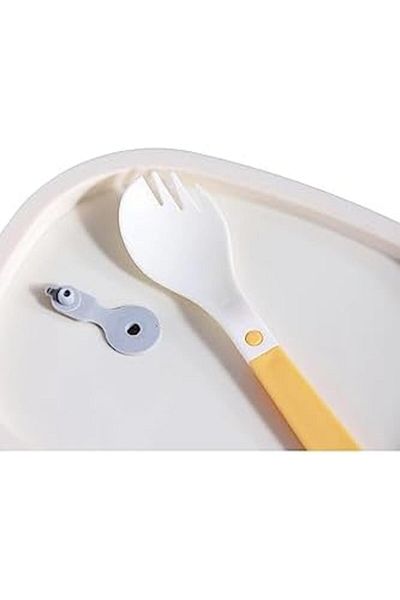 STOREMAX Ezg Bento 600ml Lunchbox Single Steel Lunch Box Lunch Box (Yellow) Ezsnshop 1065757