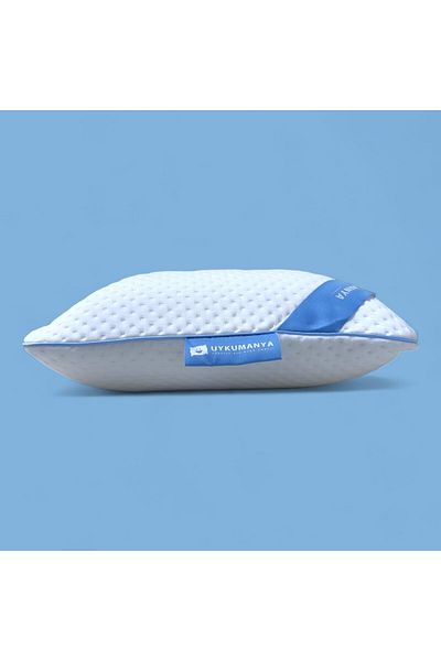 STOREMAX Ezg Uykucu Comfort Series Cotton White Visco Pillow 60X40/14 cm (Pillow) Ezsnshop 1065757