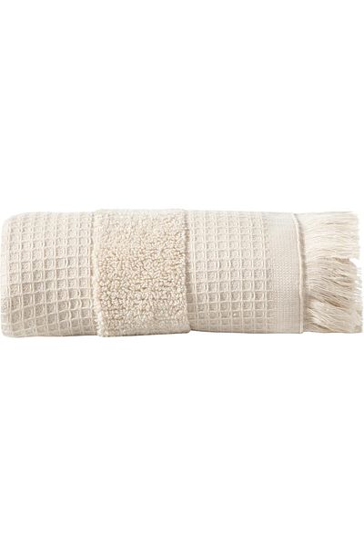 Mu Art Ahşap Mrt Concept Lotus Hand Towel Beige 30 X 50 cm Art 871301
