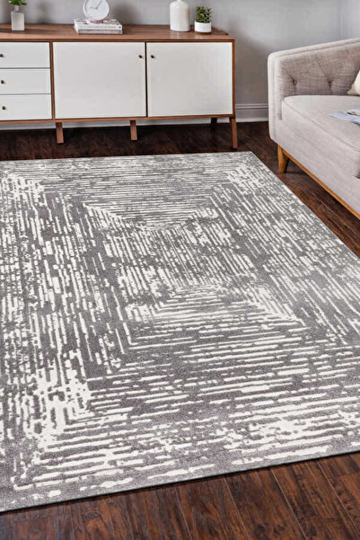 PUKA Noyan Açık Gri Halı Yumuşak Oturma Odası Salon Çocuk Odası Mutfak Halısı...