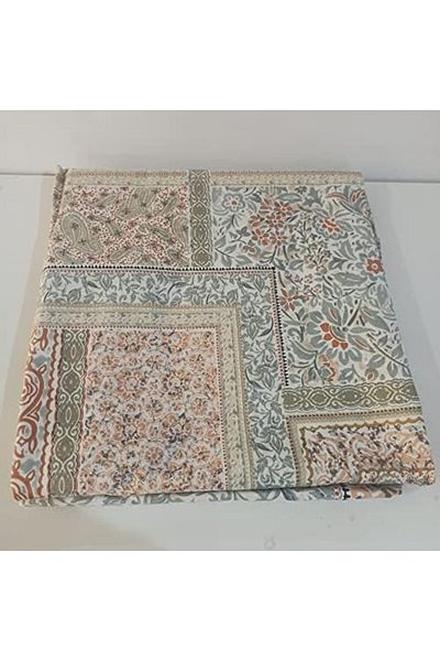 STOREMAX Ezg Agate Ethnic Patterned 100% Cotton Duvet Cover Set, Tile, Single Ezsnshop 1065757