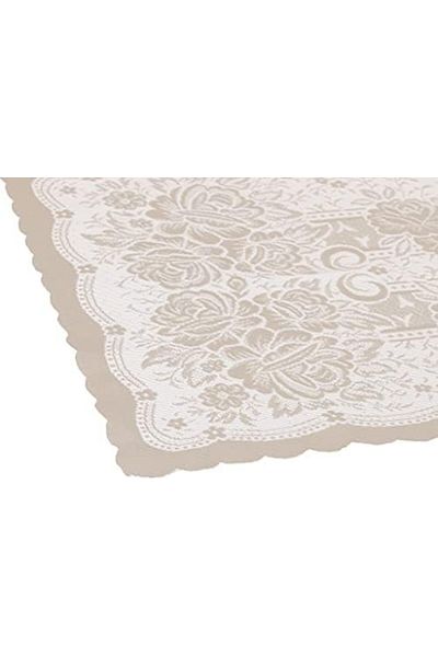 STOREMAX Ezg Land 161772   Knitted Panel Patterned Sultan Console Cover, Brown Ezsnshop 1065757