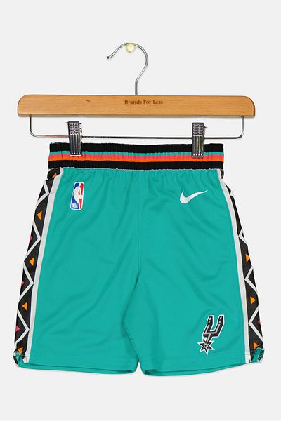 Nike X Nba Toddlers Boy Brand Logo Shorts, Green