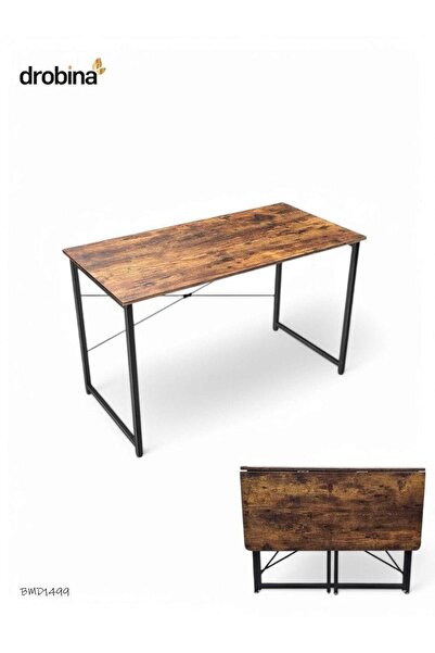 drobina مكتب خشب قابل للطي متعدد الاستخدامات من دروبينا خشبي