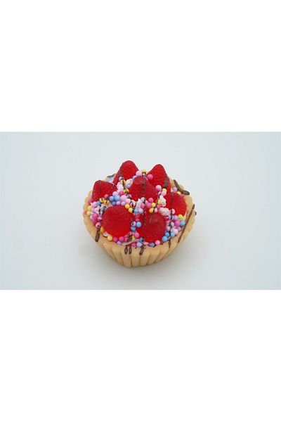 KASH "Handmade Strawberry Tart Soap – Special Design with Natural and Mis Scent" Round
