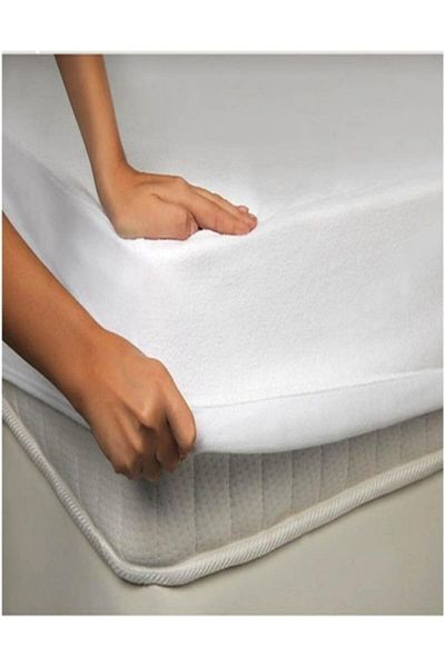 Mu Art Ahşap 90X190 Liquid Proof Mattress Protector Fitted Mattress Art 871301