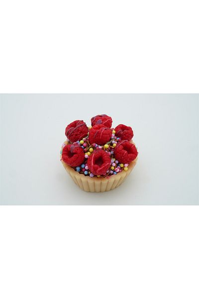 KASH "Handmade Raspberry Tart Soap – Special Design with Natural and Mis Scent" Round