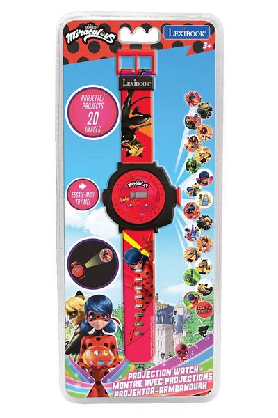 Miraculous Miraculous Ladybug projector wristwatch