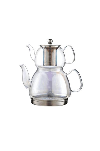 AyFi Home Borosilicate Glass Teapot with Induction Base