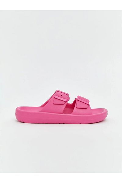 LC Waikiki LCW STEPS Fuchsia Double Banded Girl's Slippers