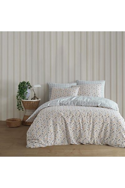 STOREMAX Ezg |   Mix & Match |   Mosaic | 100% Cotton Single Duvet Cover Set Petrol Green Ezsnshop 1065
