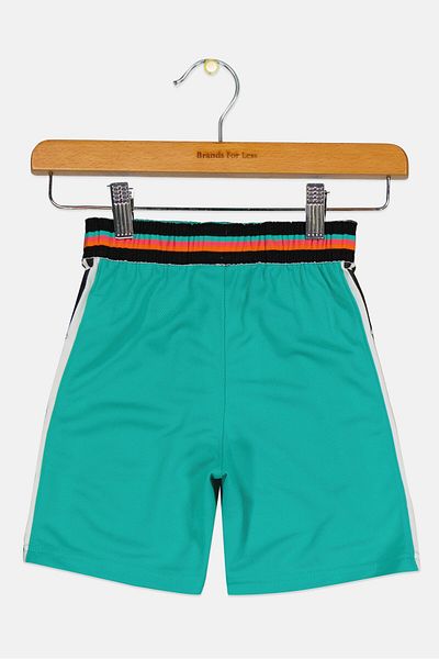 Nike X Nba Toddlers Boy Brand Logo Shorts, Green