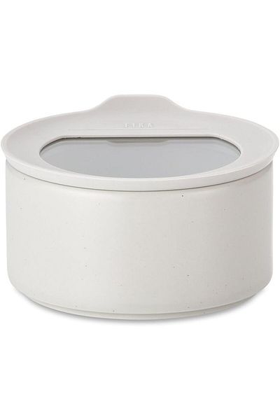 STOREMAX Ezg Fi̇ka One Ceramic Storage Container Ice White 600 ml D-Neone060-01 Ezsnshop 1065757