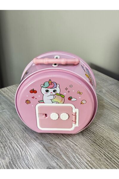 Janset Metal Piggy Bank, Unicorn Piggy Bank Pink