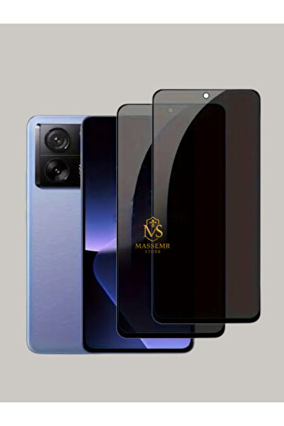 Massemr Xiaomi Mi 13T/13T Pro Hayalet Ekran Koruyucu Gizli Cam Film 9H Sertli...