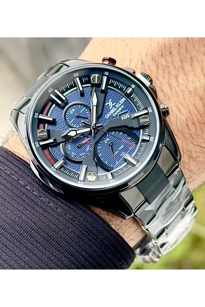 Daniel Klein Premium Men's Wristwatch 3 Atm Waterproof Stainless Steel Band