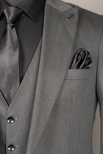 Terziayhan Yeni Sezon Slimfit Yelekli Takım Elbise