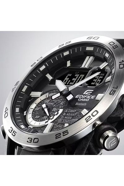 Casio Edifice Mens Watch With Smartphone Link Ecb-40bk-1adf