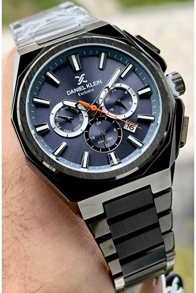 Daniel Klein Premium Men's Wristwatch 3 Atm Waterproof Stainless Steel Band