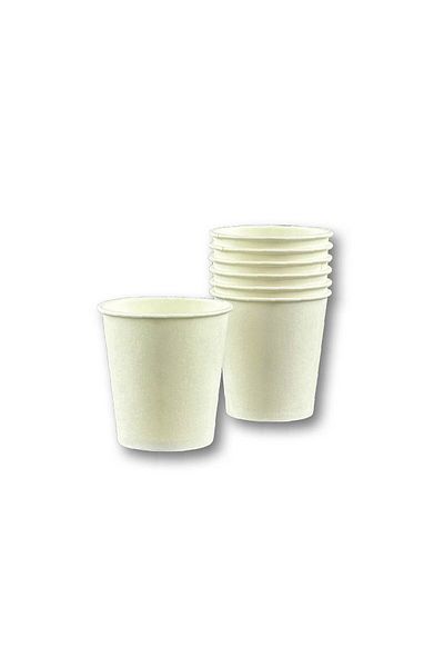 Home 2.5 oz White Unprinted Paper Cups for Coffee, Tea, Shot 250 Pcs