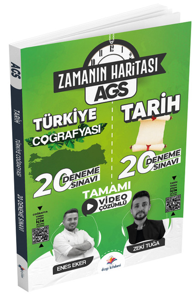 Yargı Yayınları Dizgi Kitap MEB-AGS Türkiye Coğrafyası ve Tarih Zamanın Harit...