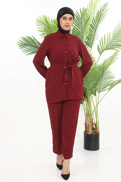 TUNİK Women's Double Tunic Suit with Pants