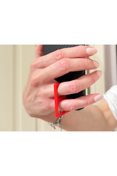 Matris Parmak Telefon Tutucu El Dinlendirme Aparatı 3d BASKI PLA PLASTİK