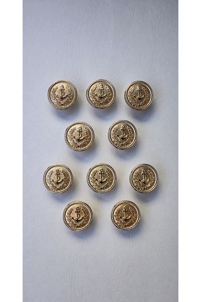 Uçar Jacket, Coat, Dress Button (10 Pieces)